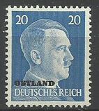 [German Empire Postage Stamps Overprinted "OSTLAND", type A10]