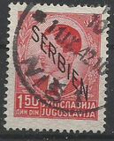 [Yugoslavian Postage Stamps Overprinted "SERBIEN", Tip A3]