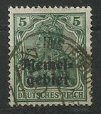 [Sellos de Alemania sobrecargados "Memelgebiet" (Área de Memel), tipo A]