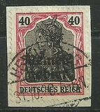 [Sellos de Alemania sobrecargados "Memelgebiet" (Área de Memel), tipo A5]