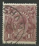 [King George V - Different Watermark, type B21]