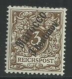 [German Empire Postage Stamps Surcharged, type B]