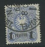 [German Empire Postage Stamps Surcharged, type A2]