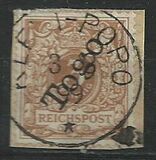 [German Empire Postage Stamps Overprinted "Togo", type A]