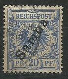 [German Empire Postage Stamps Overprinted "Samoa", type A3]