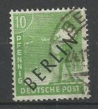 [BERLIN in Black Overprint on "Allied Occupation Zone" Stamps, type A3]
