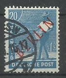 [BERLIN in Red Overprint on "Allied Occupation Zone" Stamps, type B5]