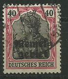 [Sellos de Alemania sobrecargados "Memelgebiet" (Área de Memel), tipo A5]