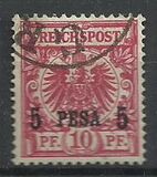 [German Stamps - Overprinted, type A2]