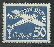 [Airmail - New Watermark, type BI7]