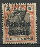 [German Empire Postage Stamps Surcharged & Overprinted "Rumanien", type C4]