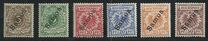 [German Empire Postage Stamps Overprinted "Samoa", type A]