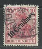[German Empire Postage Stamps Surcharged, type F1]