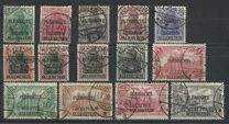 [German Empire Postage Stamps Overprinted "PLÉBISCITE - OLSZTYN / ALLENSTEIN", type A]