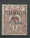[New Caledonia Postage Stamps Overprinted "ILES WALLIS - et - FUTUNA", type A1]