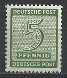 [Value Stamps - New Perforation, type A14]