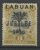 [No. 47-52 Overprinted "1846 JUBILEE 1896", type M2]
