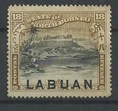[Not Issued North Borneo Stamps Overprinted "LABUAN", type N8]