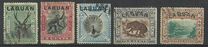 [No. 91, 93, 95 & Not Issued North Borneo Stamps Overprinted, type S]