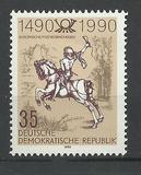 [The 500th Anniversary of the Postal Service, tegund DFV]