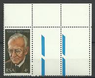 [The 100th Anniversary of the Birth of J. D. du Toit, Theologian and Poet, ประเภท PE]