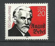 [The 150th Anniversary of the Birth of August Bebel, típus DGG]