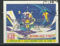 [Airmail - Successful Return of Apollo 13 - Issues of 1970 Overprinted "APOLLO XIII RETOUR SUR LA TERRE", type OF]