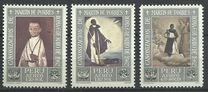 [Airmail - Canonization of St. Martin de Porras 1962 - Paintings, type NR]