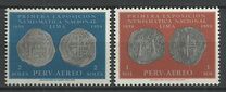 [Airmail - The 1st National Numismatic Exhibition, Lima, Tip MO]