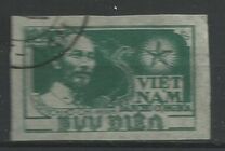 [Ho Chi Minh & Map of Vietnam - Thin White Paper, type C5]