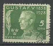 [The 70th Anniversary of the Birth of King Gustaf V, typ AF]