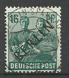 [BERLIN in Black Overprint on "Allied Occupation Zone" Stamps, type A6]
