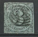 [No. 4 & 8 Printed on Greenish Blue Paper, タイプ B4]
