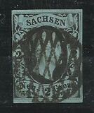 [King Friedrich August II - Colored Paper, type C2]