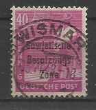 [Joint Allied Occupation Zones Stamps Overprinted "Sowjetische Besatzungs Zone", type B11]