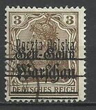 [German Empire Postage Stamps Overprinted "Gen.-Gouv. Warschau", प्रकार B1]