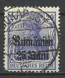 [German Empire Postage Stamps Surcharged & Overprinted "Rumanien", 类型 C3]