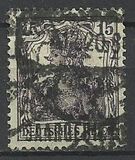 [German Empire Postage Stamps Overprinted "SAARGEBIET", Typ F2]