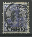 [German Stamps Overprinted "Danzig", 类型 A3]