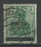 [German Empire Stamps Overprinted "SARRE", प्रकार A3]