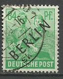 [BERLIN in Black Overprint on "Allied Occupation Zone" Stamps, Scrivi A15]