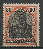 [German Empire Postage Stamps Overprinted, type B5]