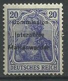 [Inscription: "COMMISSION INTERALLIEE" at Top, type A3]