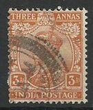 [King George V, 1865-1936 - Inscription "INDIA POSTAGE", Tipi XBB]