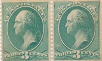 [George Washington - White Wove Paper, type AH]