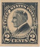 [Harding Memorial Issue - Stamps are 22¼mm High, loại FQ1]