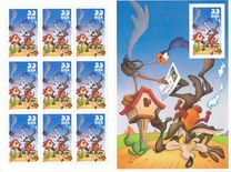 [Wile E. Koyote and Road Runner - Self-Adhesive, тип DJW]