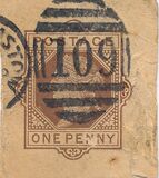[Great Britain Postage Stamps Overprinted "MOROCCO AGENCIES", type A]