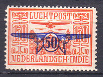 [Airmail - Airplanes over Landscape Stamp of 1928 Surcharged, type M6]