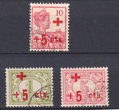 [Red Cross Charity - Postage Stamps of 1912-1914 Surtaxed, typ I8]